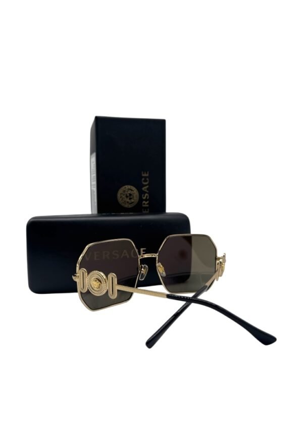 VERSACE - SUNGLASSES GOLD PILOT - Image 11